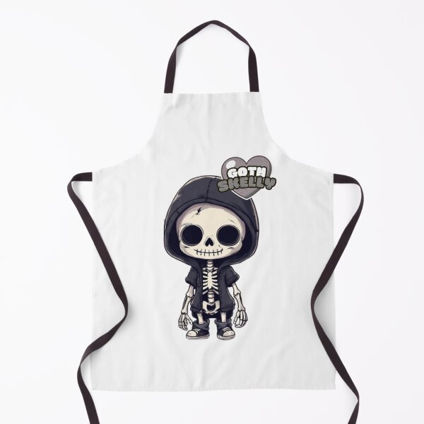 Item preview, Goth Skelly Cute Chibi Skeleton designed and sold by RED-MOUSE.