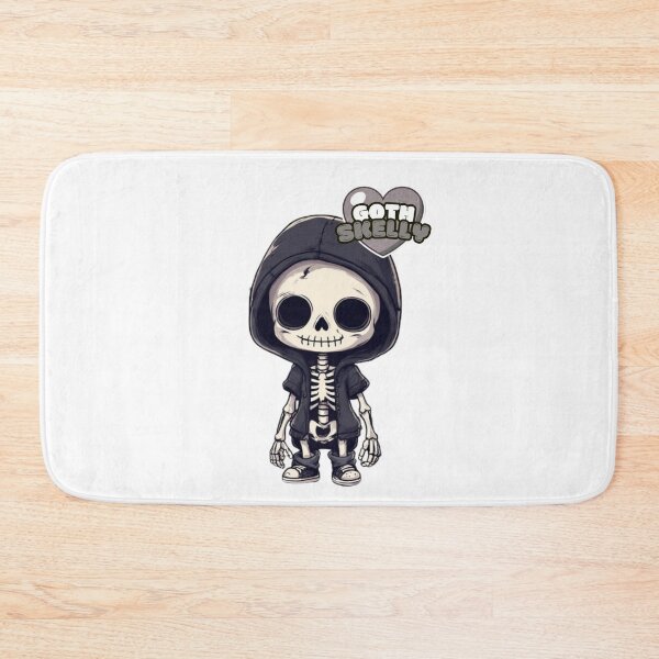 Item preview, Goth Skelly Cute Chibi Skeleton designed and sold by RED-MOUSE.