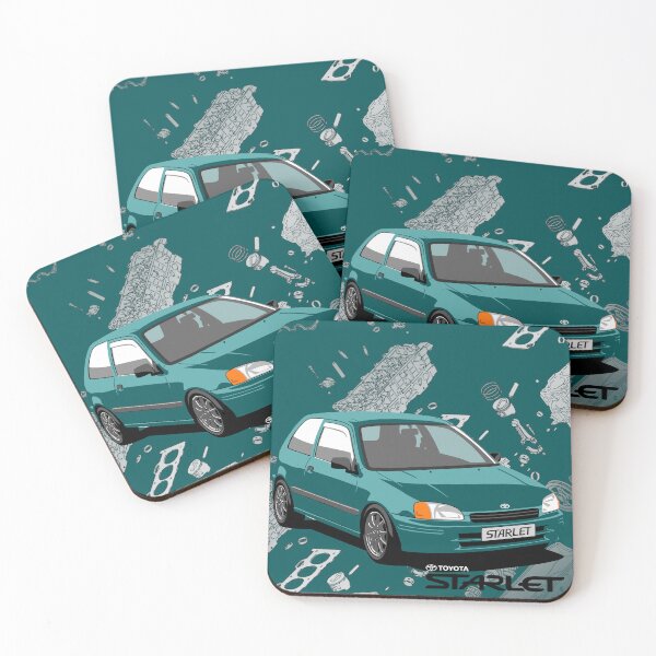 Item preview, EP91 Toyota Starlet Poster Design Engines designed and sold by Celica_4_eyes.