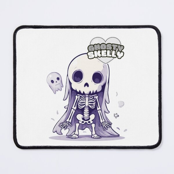 Item preview, Ghosty Skelly Cute Chibi Skeleton designed and sold by RED-MOUSE.