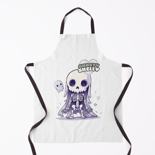 Item preview, Ghosty Skelly Cute Chibi Skeleton designed and sold by RED-MOUSE.