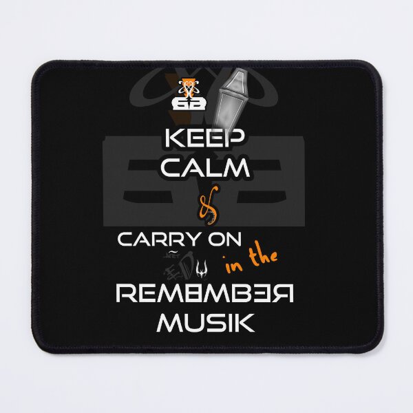 Item preview, 076_Carry On in the RemembeR MusiK - Keep Calm & 25sSF designed and sold by ARTEDDYSCAP.
