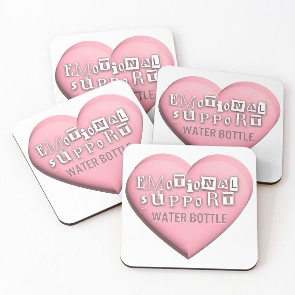 Item preview, EMOTIONAL SUPPORT WATER BOTTLE designed and sold by softpeachclub.