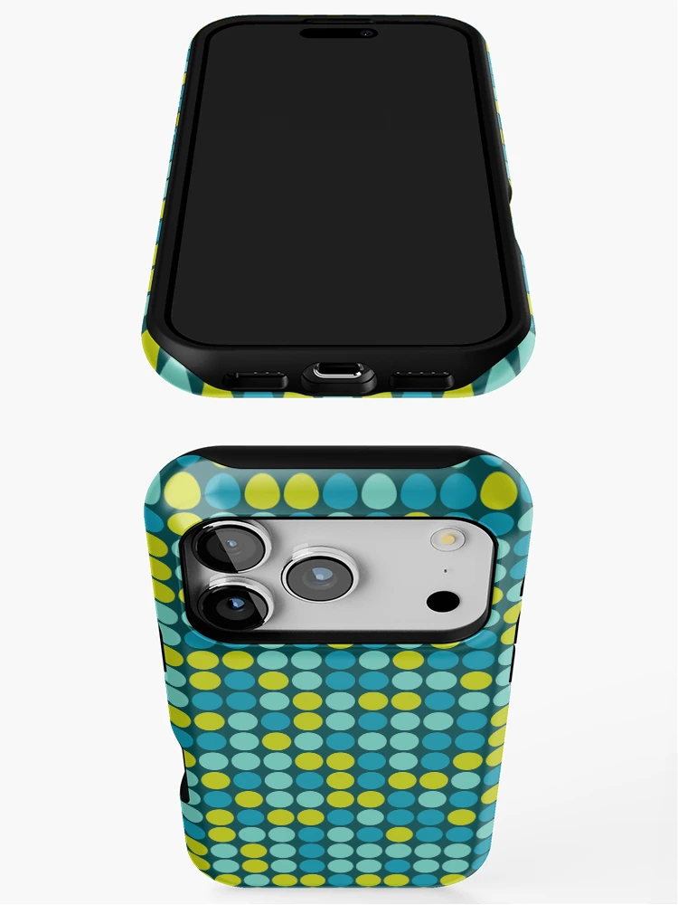 Thumbnail 3 of 4, iPhone Case, Geometric Pattern: Gerald: Spring designed and sold by Red Wolf.