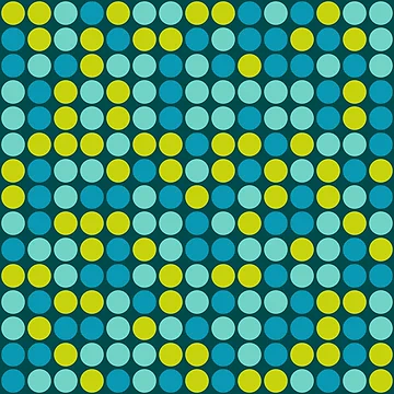 Artwork thumbnail, Geometric Pattern: Gerald: Spring by Red Wolf