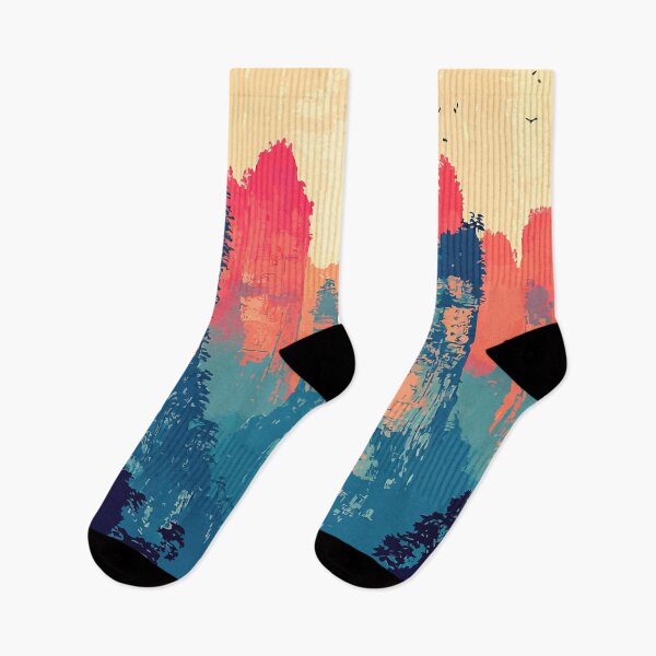 Item preview, Asian Mountain Landscape Nature Minimalist Abstract Art Illustration designed and sold by LVTFCOarts.