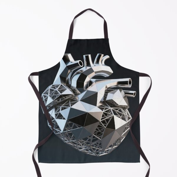 Item preview, Geometric Heart of Digital Precision designed and sold by Wonderful Designs.