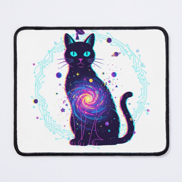 Item preview, Cosmic Cat Portal – Galactic Gateway Edition designed and sold by Tily360.