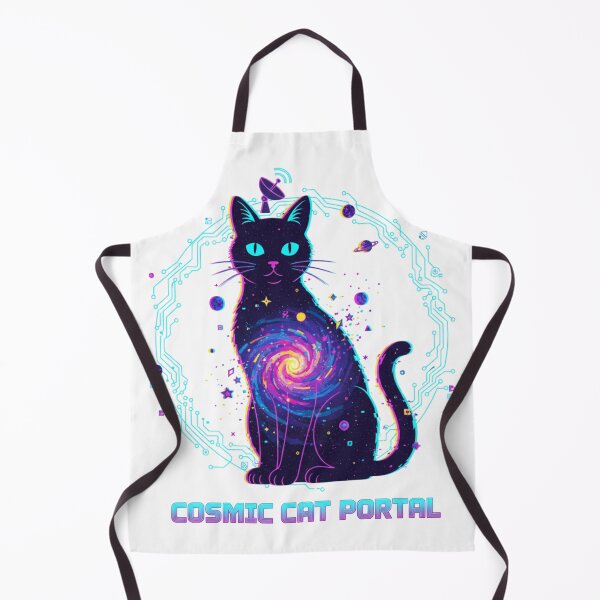 Item preview, Cosmic Cat Portal – Galactic Gateway Edition designed and sold by Tily360.
