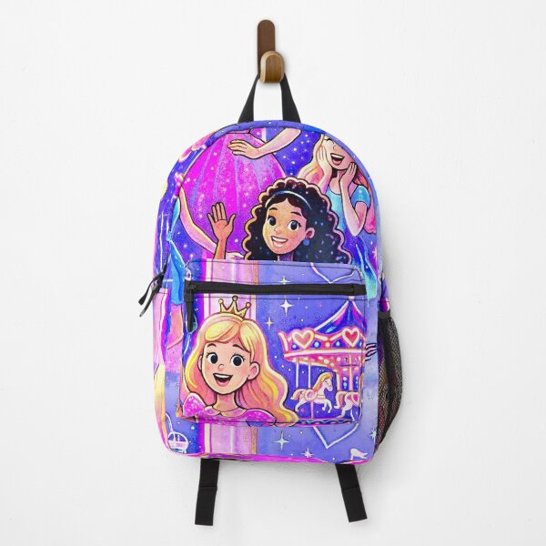 Item preview, Dolled Up World - Pastel Amusement Park Illustration designed and sold by SoulArtSara.