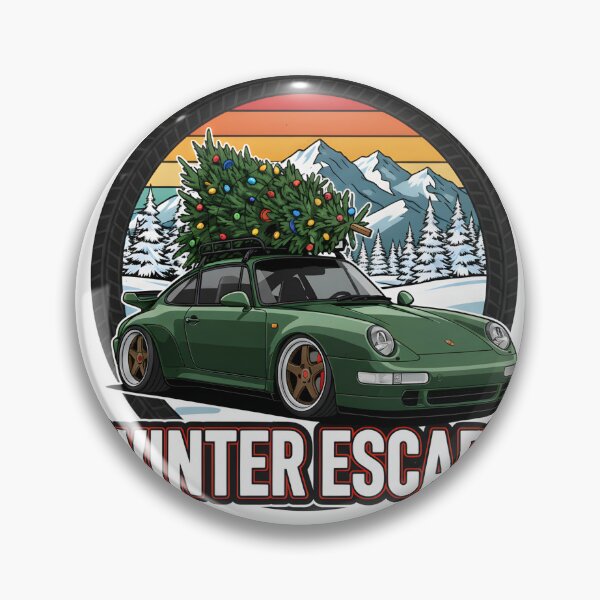 Item preview, Stanced Porsche 911 Christmas Tree | Winter Sports Car designed and sold by AlluraInc.
