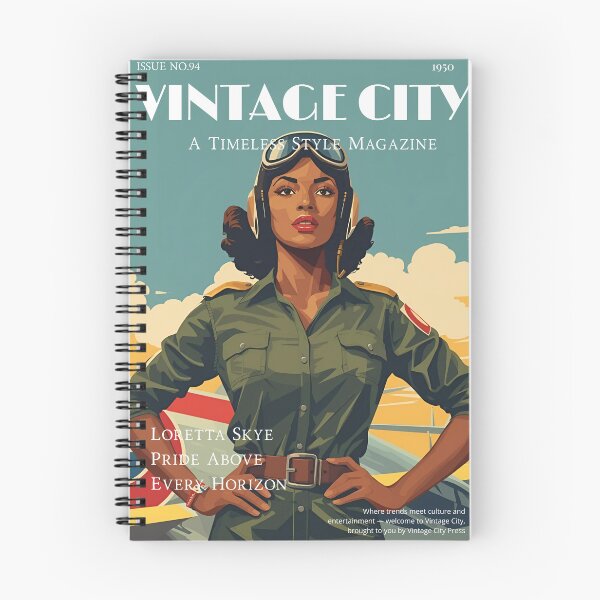 Item preview, Vintage City Magazine - Loretta Skye - Female Pilot designed and sold by Vintage City.