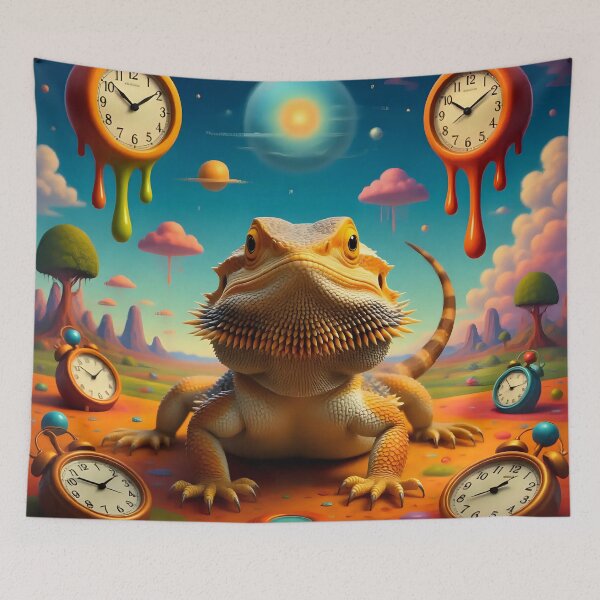 Item preview, A bearded dragon in a fantasy world.  designed and sold by Nomad-Maynard.