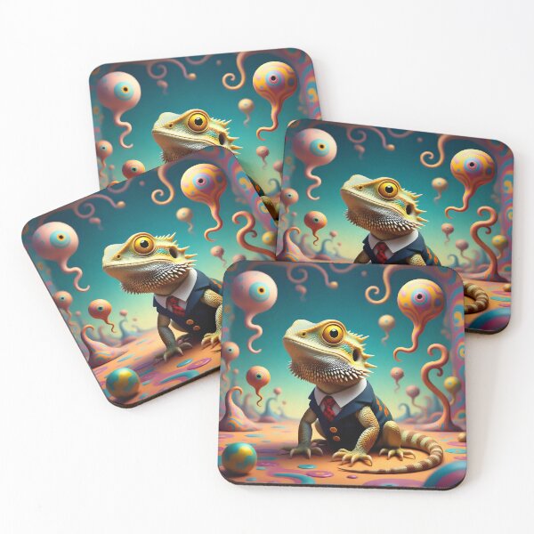Item preview, A bearded dragon in a fantasy world.  designed and sold by Nomad-Maynard.