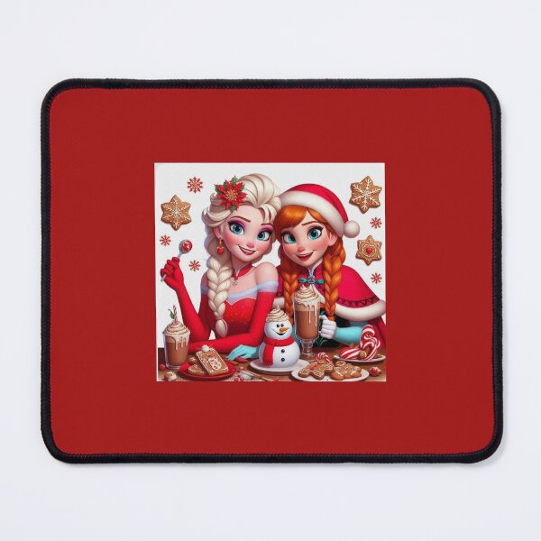 Item preview, Cozy Christmas Sisters with Hot Chocolate designed and sold by bykamilka.