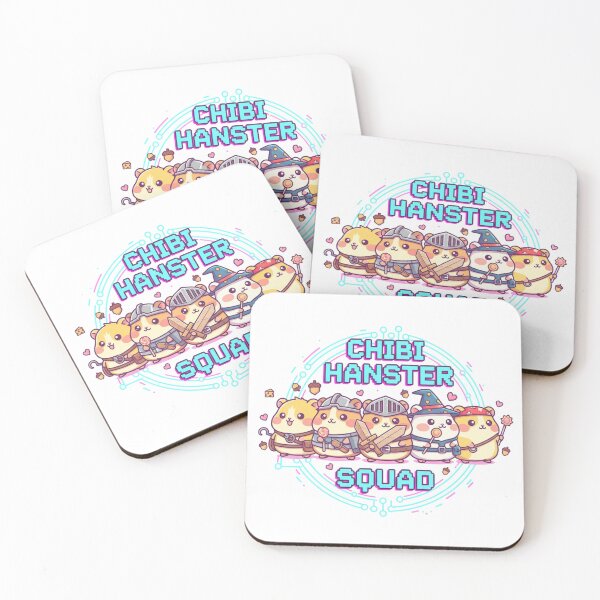 Item preview, Chibi Hamster Squad – Fantasy RPG Heroes designed and sold by Tily360.