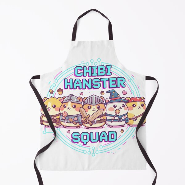 Item preview, Chibi Hamster Squad – Fantasy RPG Heroes designed and sold by Tily360.