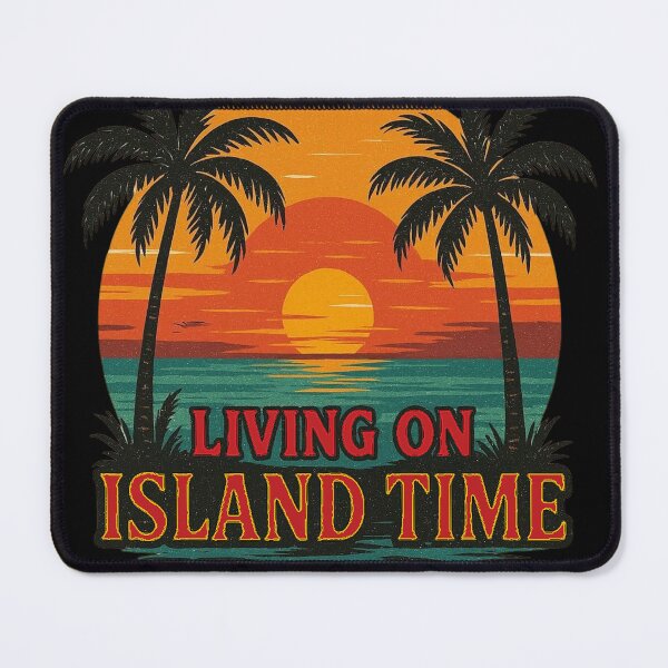 Item preview, Living On Island Time - Island, beach, palm trees and the sea - No. 06 - 9216x9216 designed and sold by darky72.