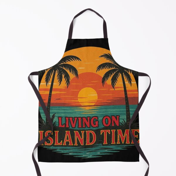 Item preview, Living On Island Time - Island, beach, palm trees and the sea - No. 06 - 9216x9216 designed and sold by darky72.