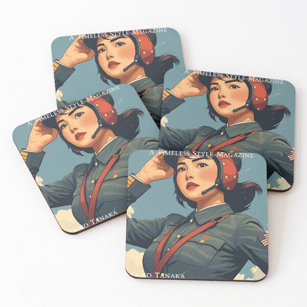 Item preview, Vintage City Magazine - Akiko Tanaka - Japan Female Pilot designed and sold by Vintage City.