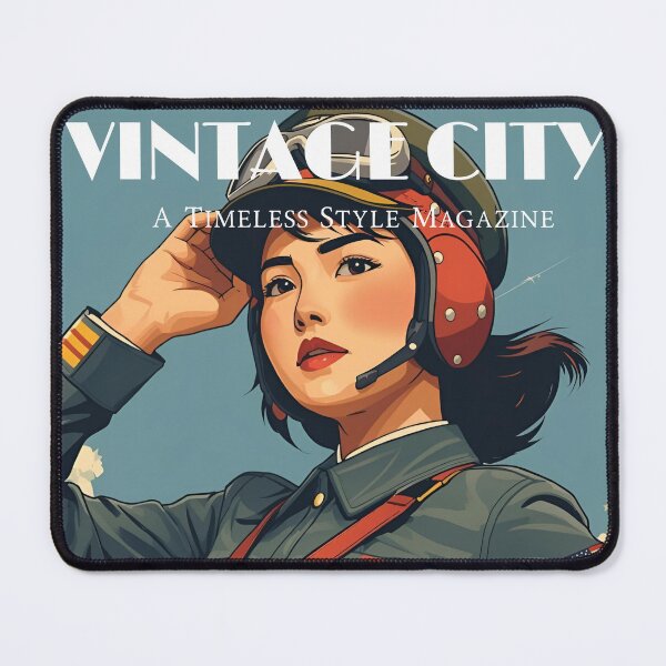 Item preview, Vintage City Magazine - Akiko Tanaka - Japan Female Pilot designed and sold by Vintage City.