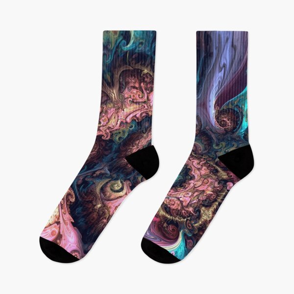 Item preview, Surreal Fractal Dreamscape Swirls designed and sold by Harmonic_Layers.
