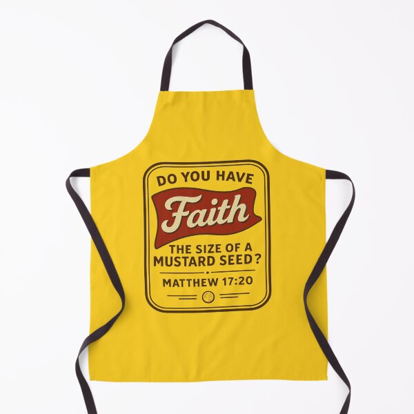 Item preview, Faith The Size Of A Mustard Seed | Funny Christian Parody Sticker designed and sold by CoachEkong.