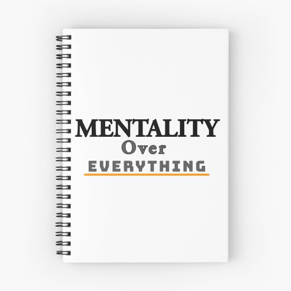 Item preview, Mentality Over Everything – Powerful Motivational Typography Quote designed and sold by THE RILONA.