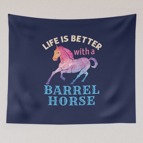 Item preview, Barrel Racing Life is Better with a Barrel Horse designed and sold by jaygo.