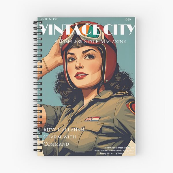 Item preview, Vintage City Magazine - Ruby Callahan - Female Pilot designed and sold by Vintage City.