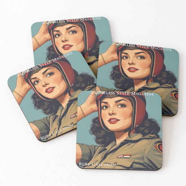 Item preview, Vintage City Magazine - Ruby Callahan - Female Pilot designed and sold by Vintage City.