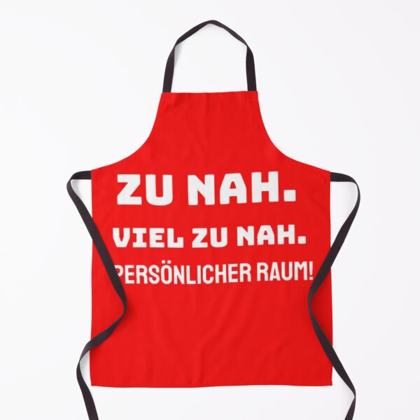 Item preview, Too close. Much too close. Personal space. German funny sarcastic T-shirt. designed and sold by Antik by Schulz.