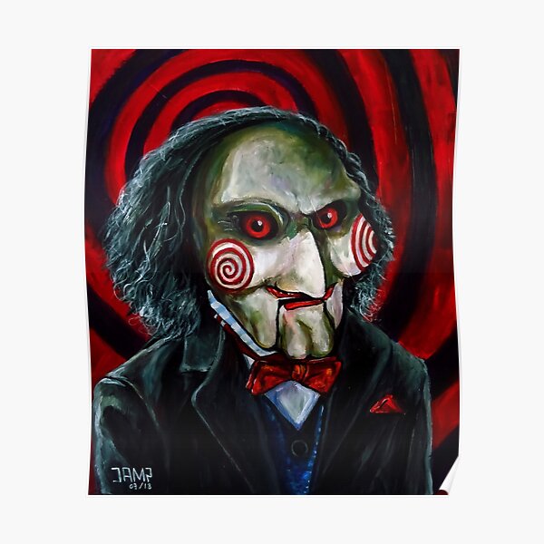 Billy the puppet (Saw) Póster