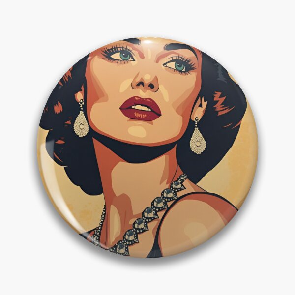 Item preview, Vintage Elegant Mysterious Lady Jewelry designed and sold by Vintage City.