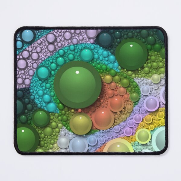Item preview, Colorful Glossy-Effect Bubble-Like Circles Abstract ~ 12.13.25.2 designed and sold by ArtByLeanie123.