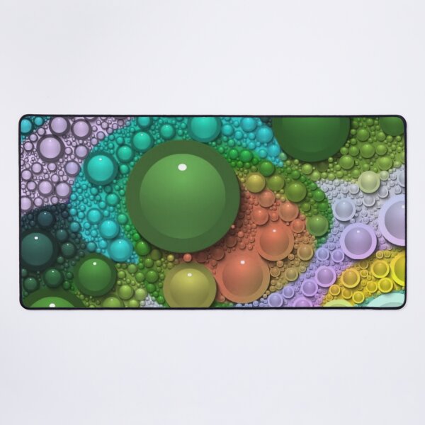 Item preview, Colorful Glossy-Effect Bubble-Like Circles Abstract ~ 12.13.25.2 designed and sold by ArtByLeanie123.