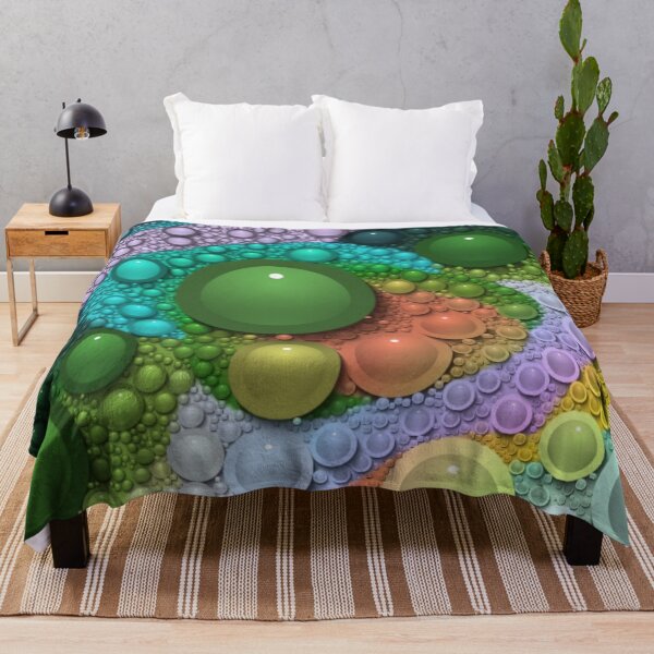 Item preview, Colorful Glossy-Effect Bubble-Like Circles Abstract ~ 12.13.25.2 designed and sold by ArtByLeanie123.