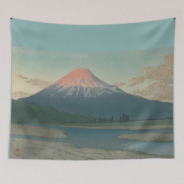 Item preview, Vintage, Japanese art,Japanese woodblock , Ukiyo-e ,Mt.Fuji by Hasui Kawase, Wall art, Puzzle designed and sold by VintageJapan for Japanese woodblock, Ukiyoe, Retro art and more.