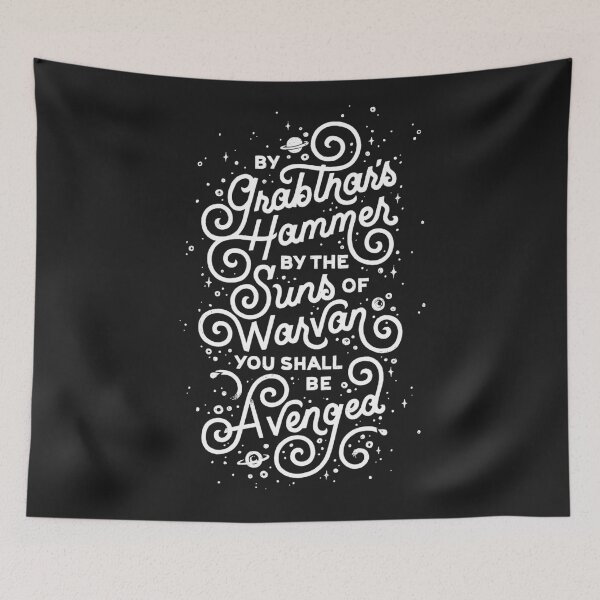 Item preview, By Grabthar's Hammer - White designed and sold by polliadesign.