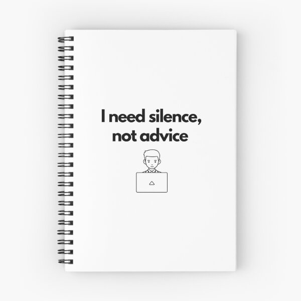 Item preview, I Need Silence Not Advice – for Freelancers designed and sold by Rima-Store-19.
