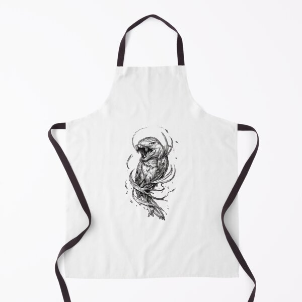 Item preview, Ink Raven Fine Line Illustration designed and sold by RED-MOUSE.