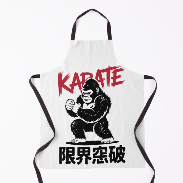Item preview, KARATE Gorilla Genkai Toppa Japanese Kanji Strength Power designed and sold by Stotee.