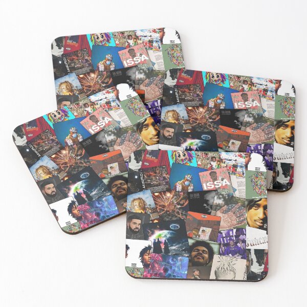 Item preview, Cartoon Album Covers: Hip Hop Edition designed and sold by MattBStickers.