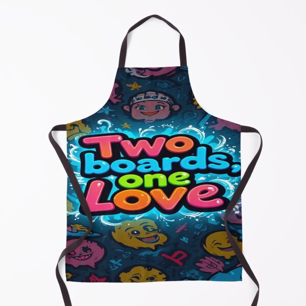 Item preview, Two Boards, One Love - For Snowboard Fans designed and sold by Hot4Shirt.