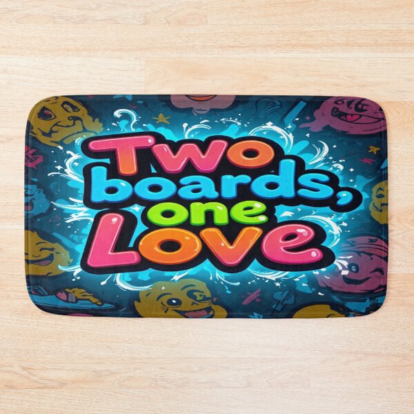 Item preview, Two Boards, One Love - For Snowboard Fans designed and sold by Hot4Shirt.