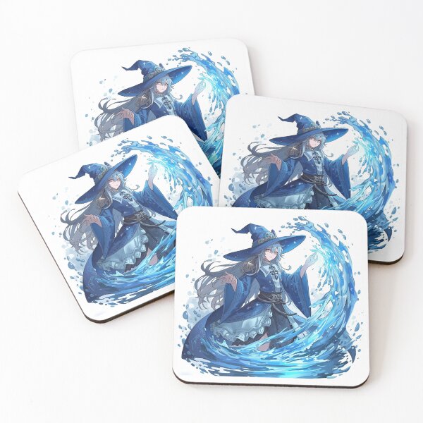 Item preview, Goddess of Water – Mystic Wizard Controlling Blue Water Flames designed and sold by Fashion Empire.