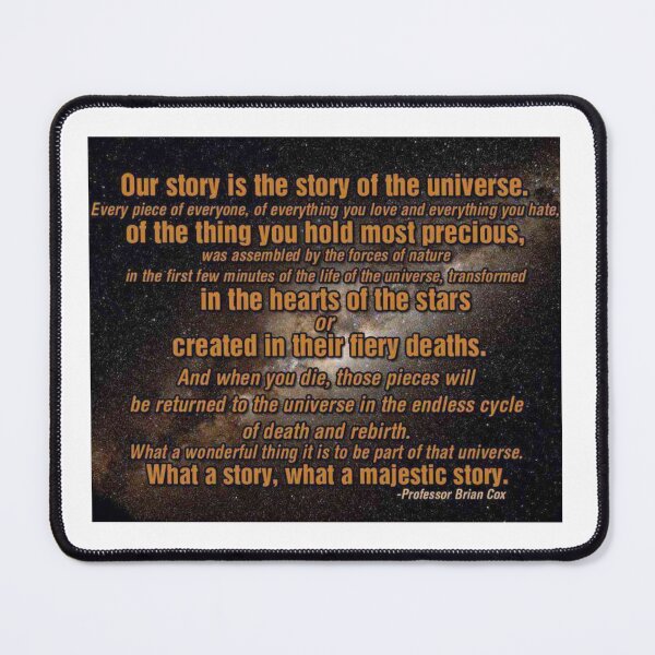 Item preview, Professor Brian Cox quote designed and sold by Kerryn Wood.