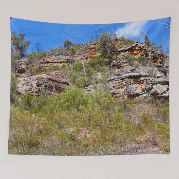 Item preview, Sandstone Outcrop in the Australian Bush designed and sold by Fourpointstudio.