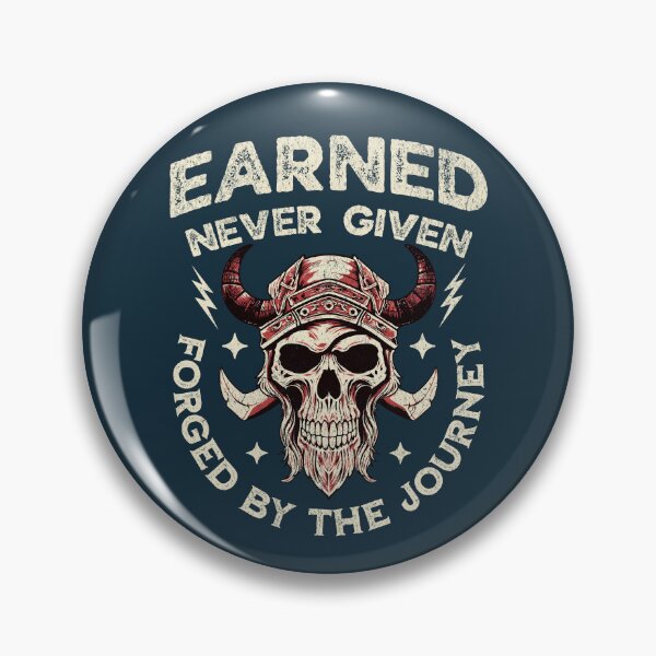 Item preview, Earned Never Given Skull Warrior designed and sold by NosandEdgy.