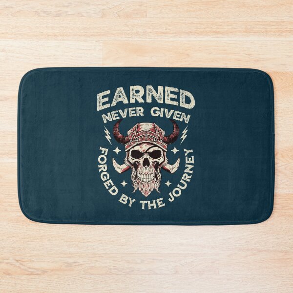 Item preview, Earned Never Given Skull Warrior designed and sold by NosandEdgy.